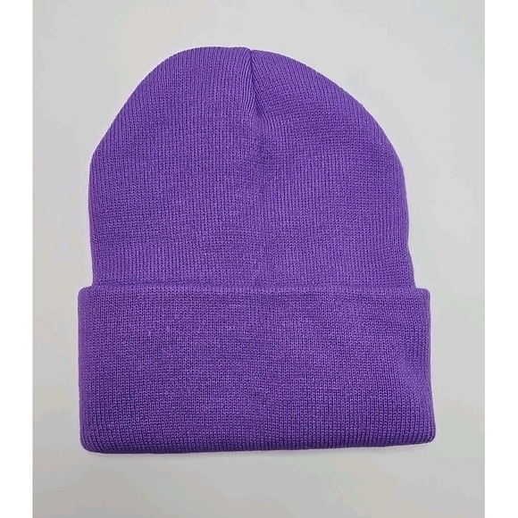 Gengar Purple Beanie Skullcap Cap Inspired by Pokemon One Size - Picture 2 of 2